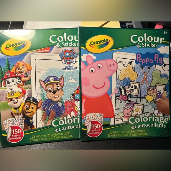 Crayola coloring and sticker books - Picture 2 of 2